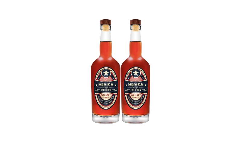 Buy 1 Get 1 Free - Merica Small Batch Bourbon Whiskey (2) Bottle Bundle