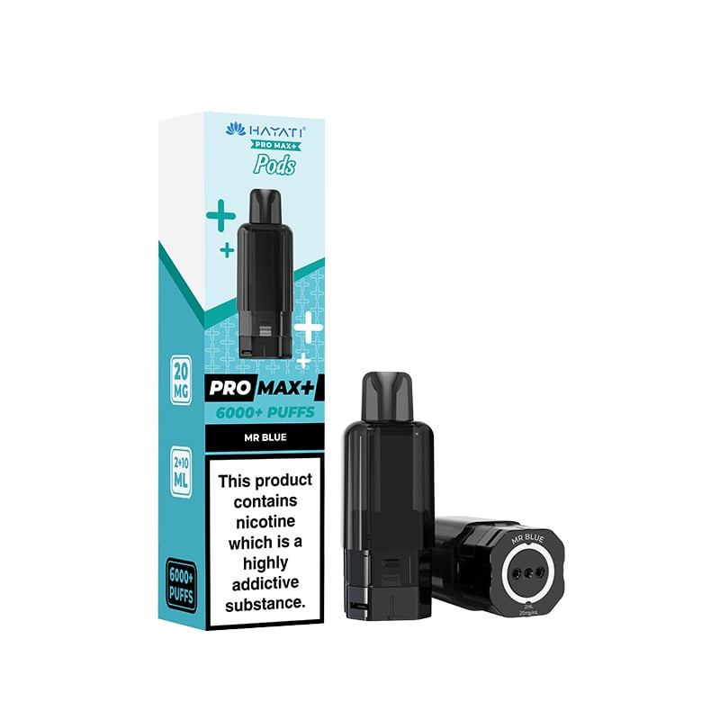 Hayati Pro Max Plus Mr Blue Prefilled Pod + Refill