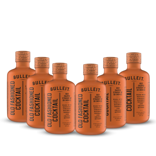 Buy 1 Get 1 Free - Bulleit Crafted Cocktails | Old Fashioned Cocktail | (6) Bottle Bundle