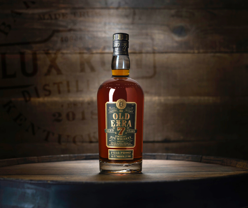 Buy 1 Get 1 Free - Ezra Brooks Old Ezra 7 Year Old Barrel Straight Rye Whiskey