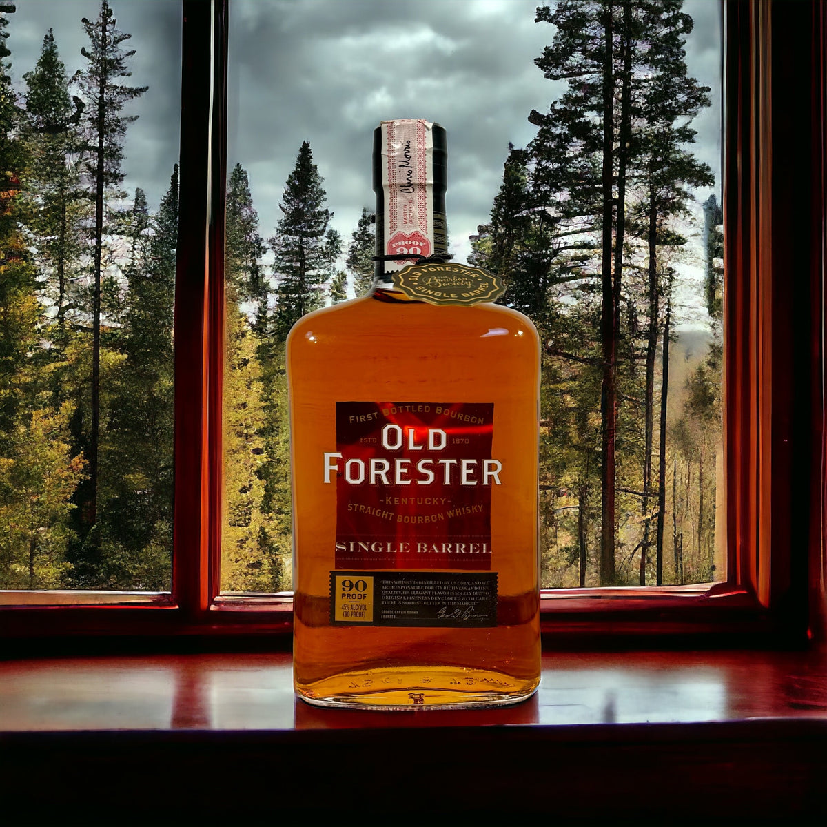 Old Forester Single Barrel Private Kentucky Straight Bourbon Whisky | Vintage 90 Proof