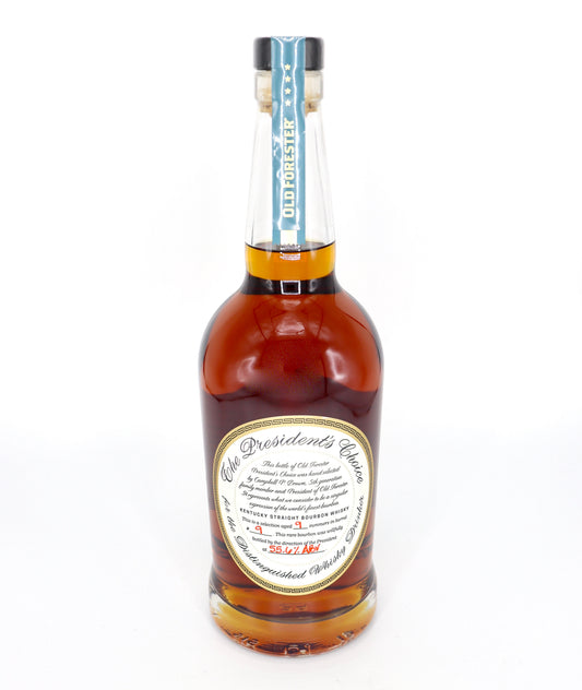 Buy 1 Get 1 Free - Old Forester President’s Choice Aged 9 Summers in Barrel #009 Kentucky Straight Bourbon Whiskey