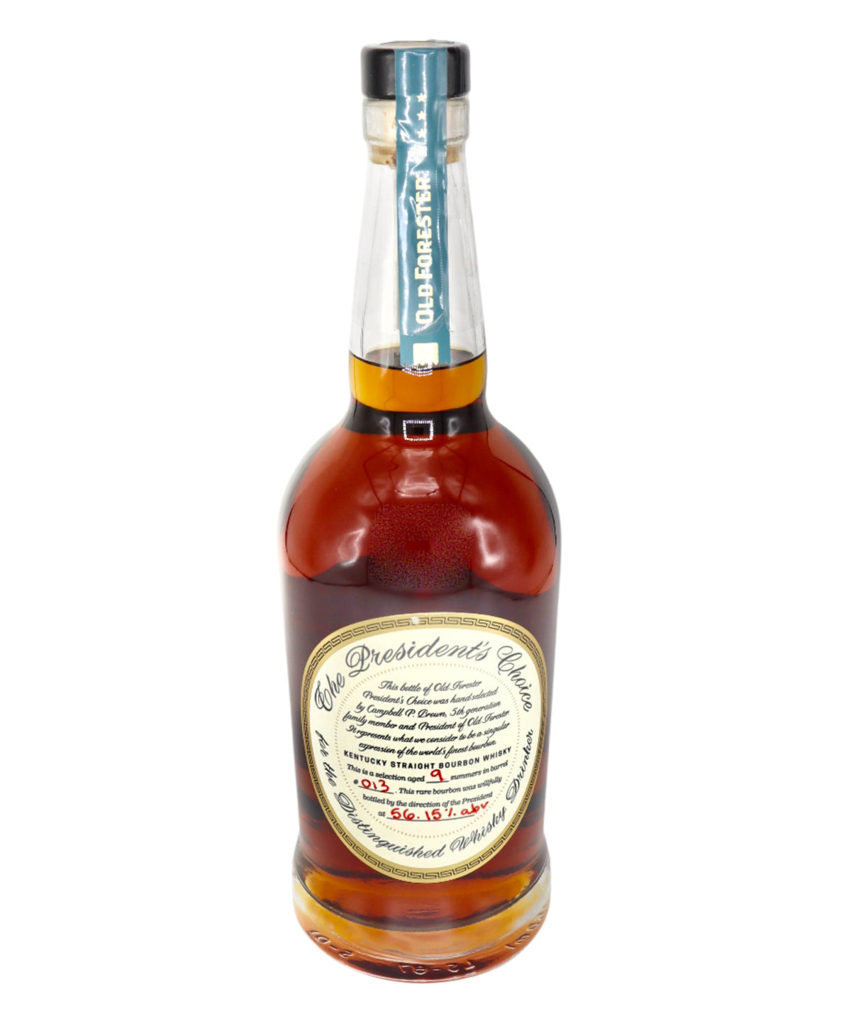 Buy 1 Get 1 Free - Old Forester President’s Choice Aged 9 Summers in Barrel #013 Kentucky Straight Bourbon Whiskey