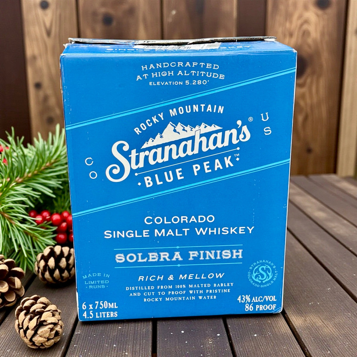 Stranahan's Blue Peak PRIVATE CASK | Limited Edition 2025 | The Naughty Proof | Buffalo Trace Bundle