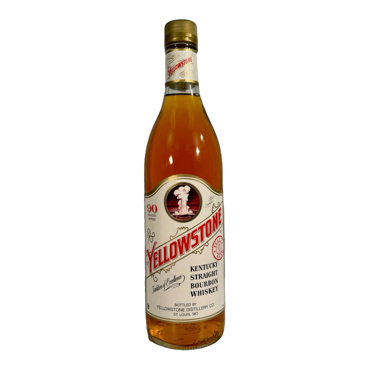 Yellowstone (Original Label) 3 Year Old Kentucky Straight Bourbon Whiskey