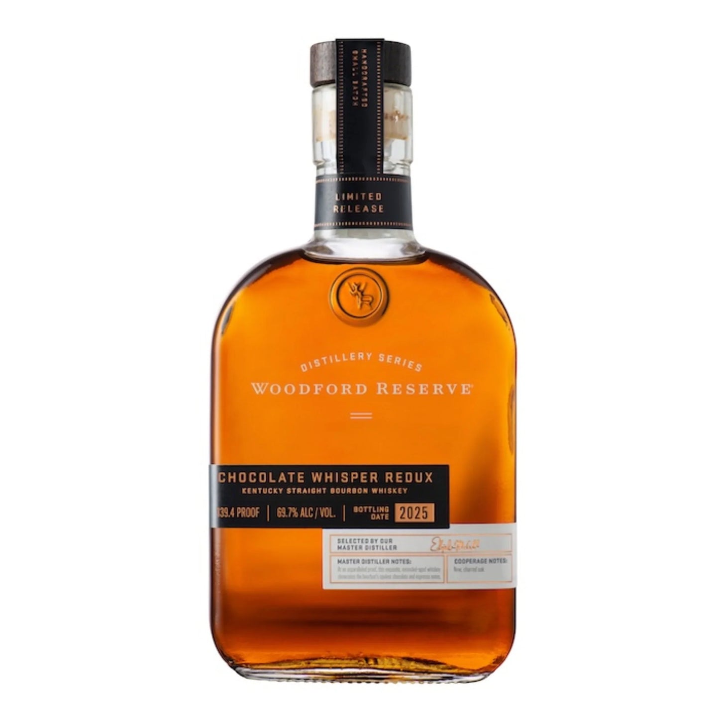 Buy 1 Get 1 Free - Woodford Reserve | Chocolate Whisper Redux Bourbon Whiskey | 2025 Limited Edition | 375ML
