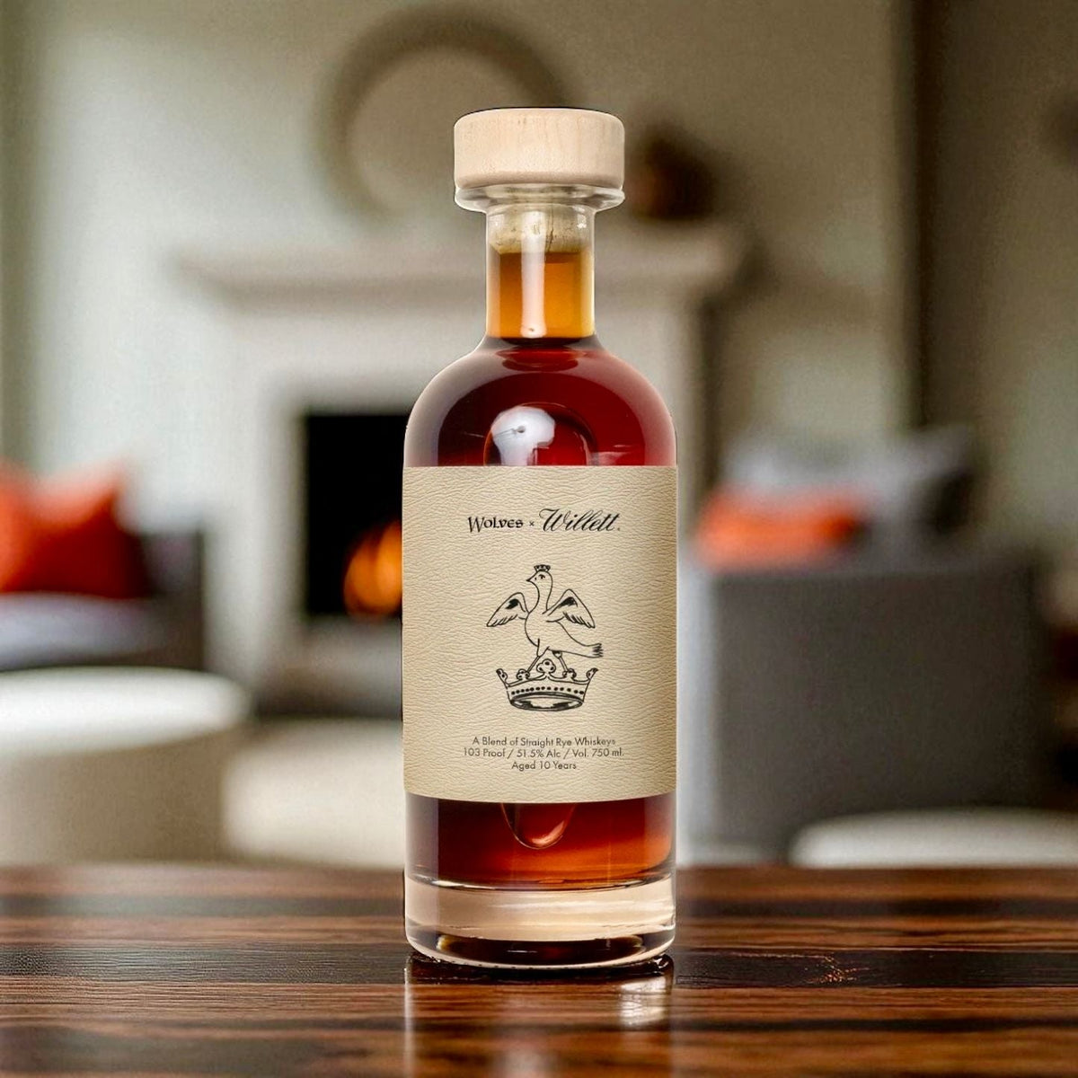 Wolves x Willett | 10 Year Old Batch #3 | Straight Rye Whiskey
