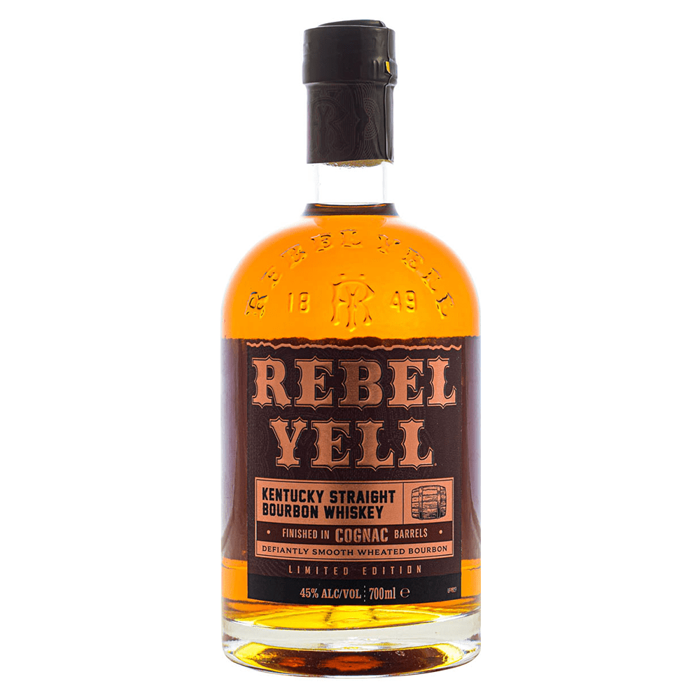 Rebel Yell Kentucky Straight Bourbon Finished in Cognac Barrels Whiskey | 700ML