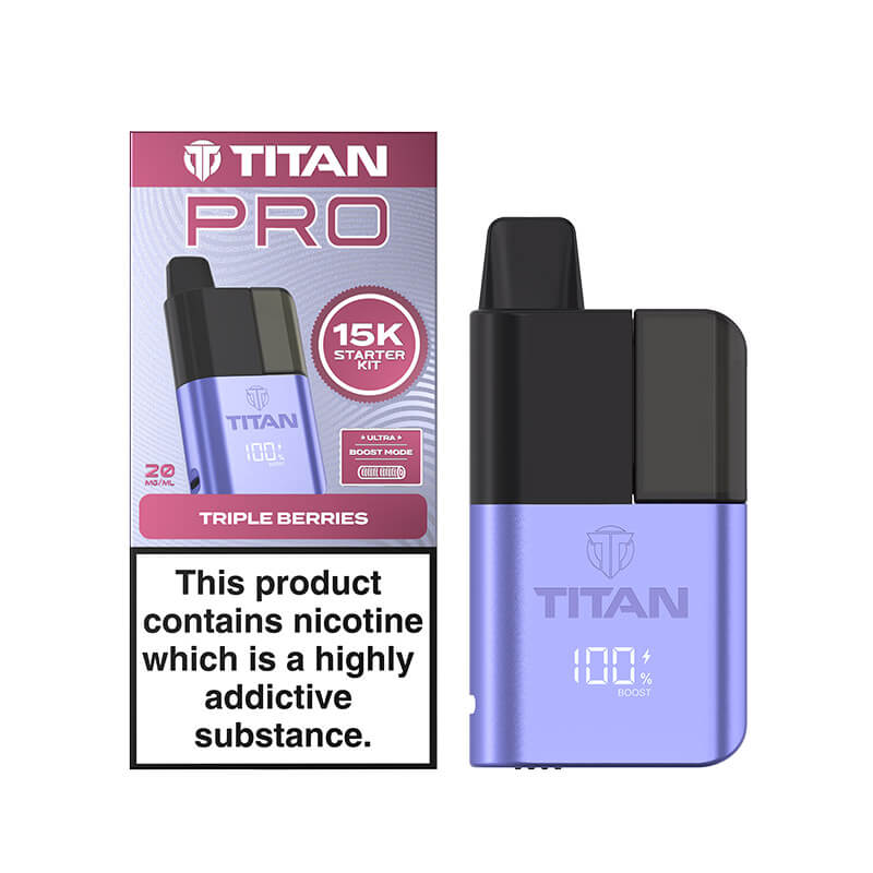 Titan Pro 15K Prefilled Pod Kit
