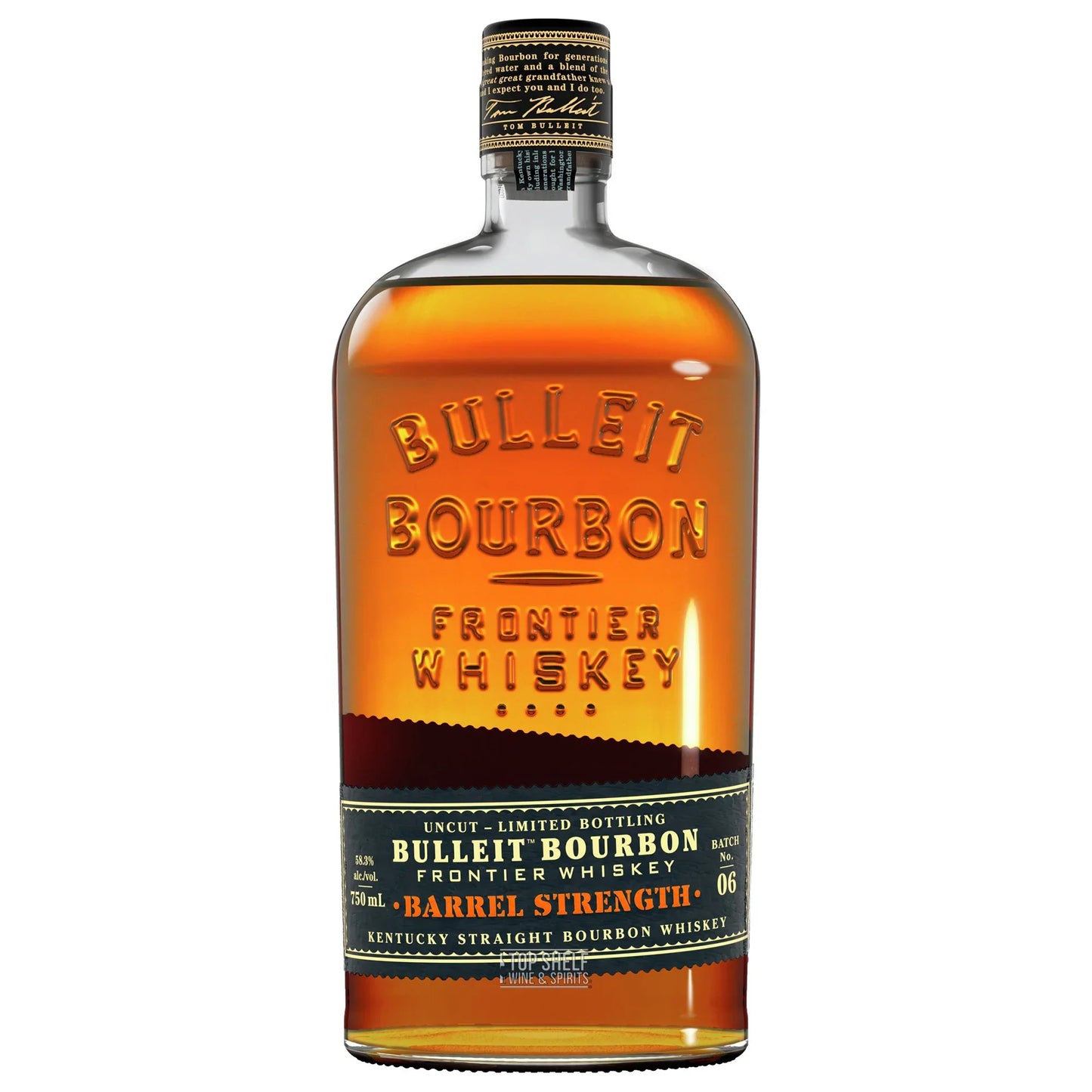 Buy 1 Get 1 Free - Bulleit Bourbon Barrel Strength Batch #6 Kentucky Straight Bourbon Whiskey