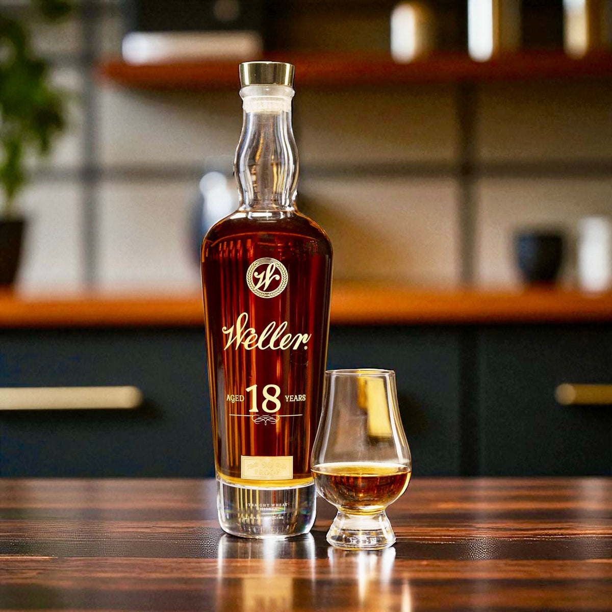 W.L. Weller 18 Year Old Straight Wheat Whiskey