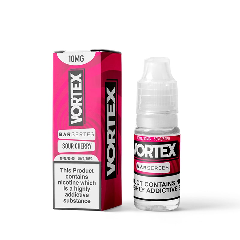 Vortex Sour Cherry 10ml Nic Salt E-Liquid