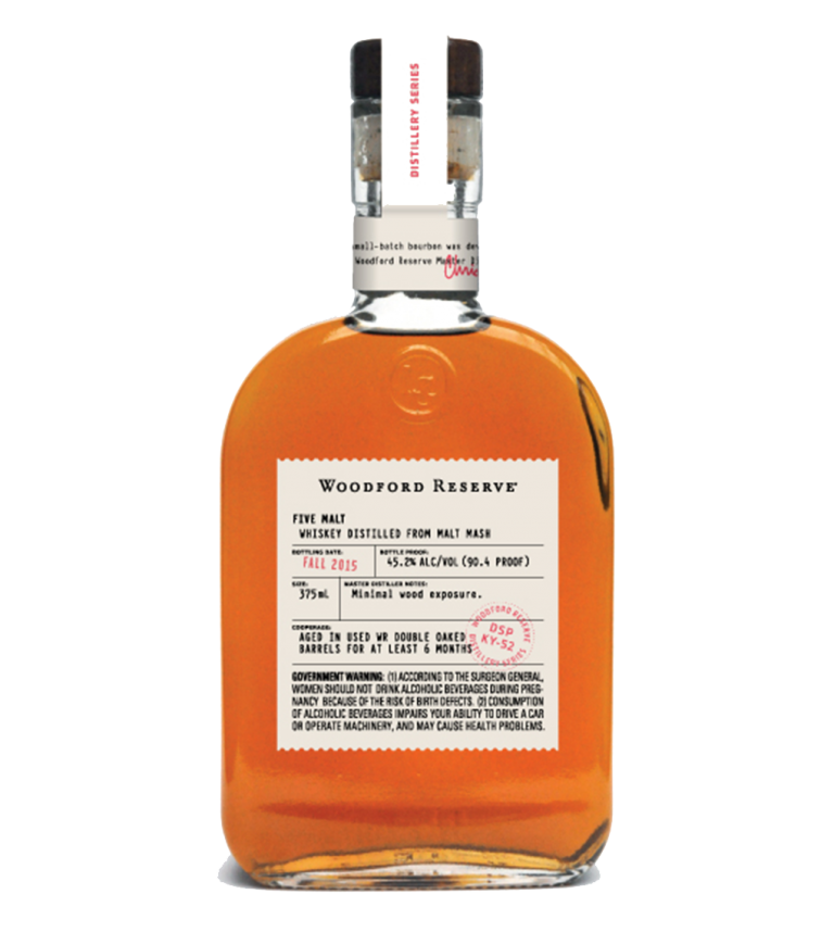 Buy 1 Get 1 Free - Woodford Reserve Five Malt Whiskey | 375ML