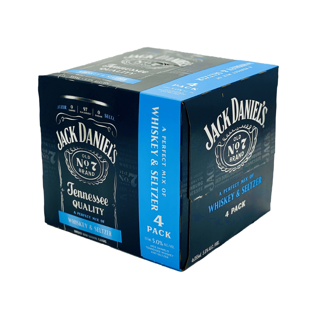 Buy 1 Get 1 Free - Jack Daniel's Crafted Cocktails | Whiskey & Seltzer | (4) Pack Cans