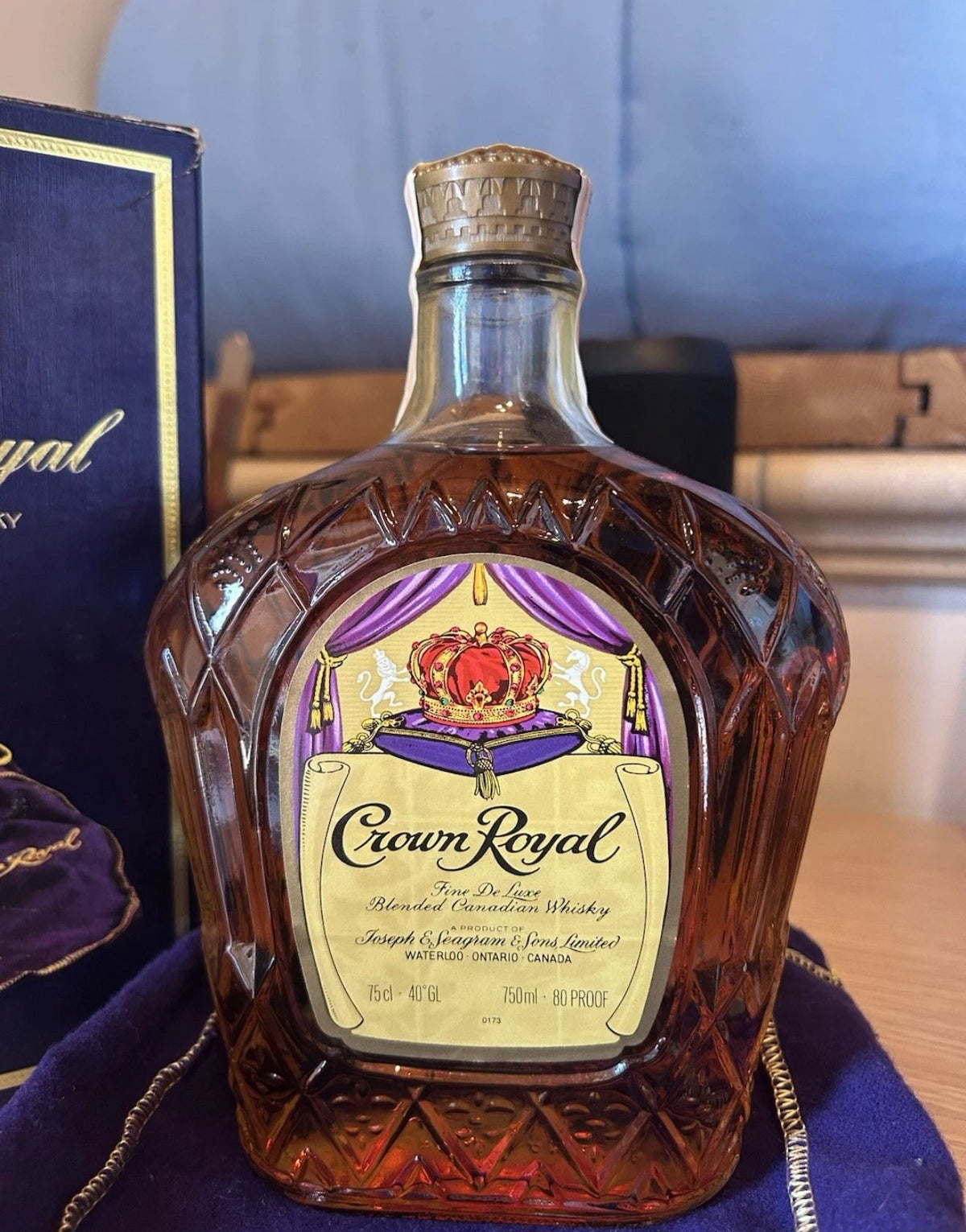 Crown Royal 1975 Blended Canadian Whisky