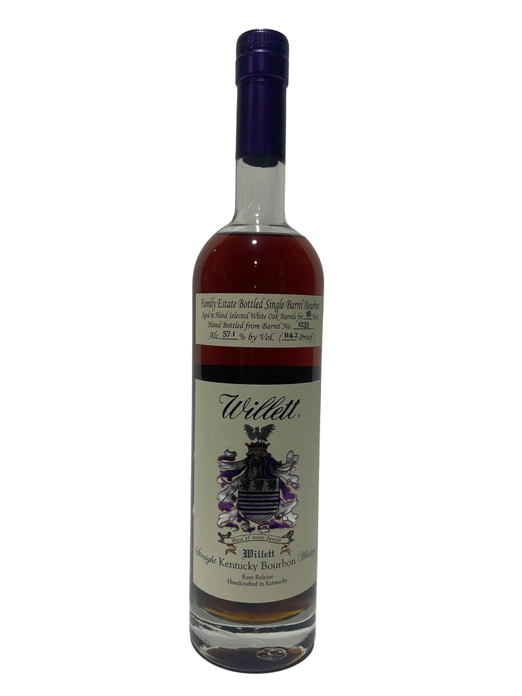Buy 1 Get 1 Free - Willett Family Estate Bottled Single Barrel 18 Year Old  Barrel No. 1235 Kentucky Straight Bourbon Whiskey | 700ML