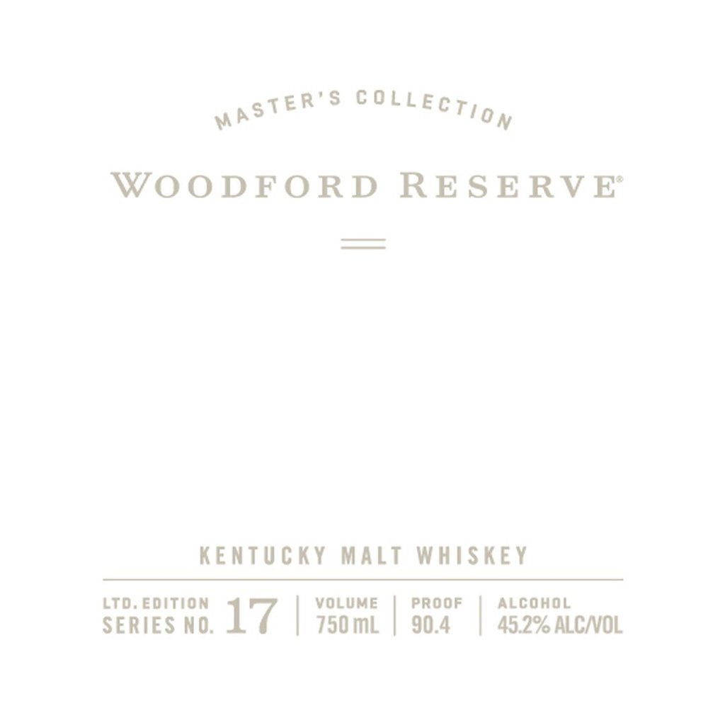Buy 1 Get 1 Free - Woodford Reserve Master's Collection Batch Proof 2019 Kentucky Straight Bourbon Whiskey