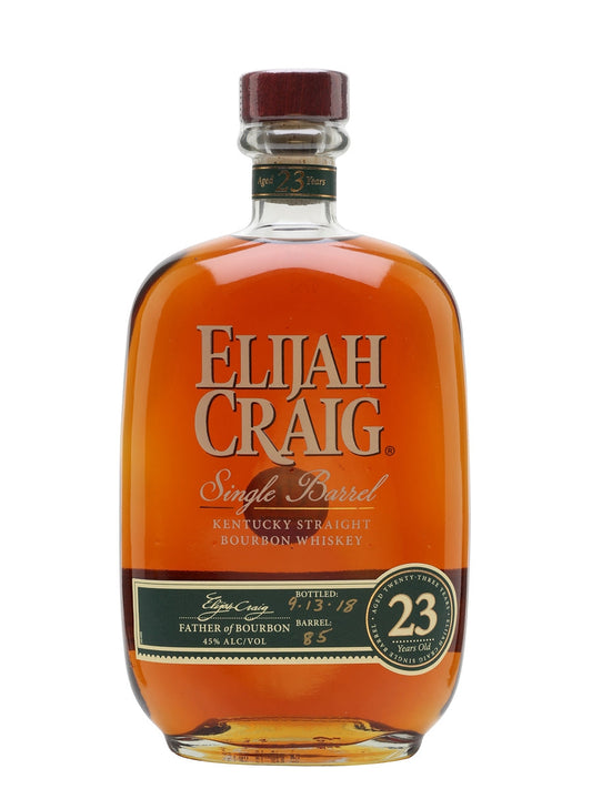 Buy 1 Get 1 Free - Elijah Craig 23 Year Old (2019) (Barrel No. 111) Single Barrel Straight Bourbon Whiskey