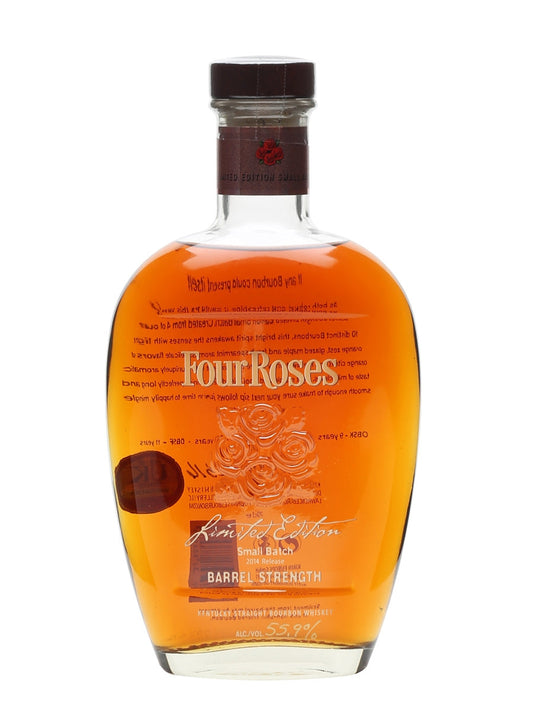 Buy 1 Get 1 Free - Four Roses Small Batch Barrel Strength Bottled 2014 Kentucky Small Batch Straight Bourbon Whisky
