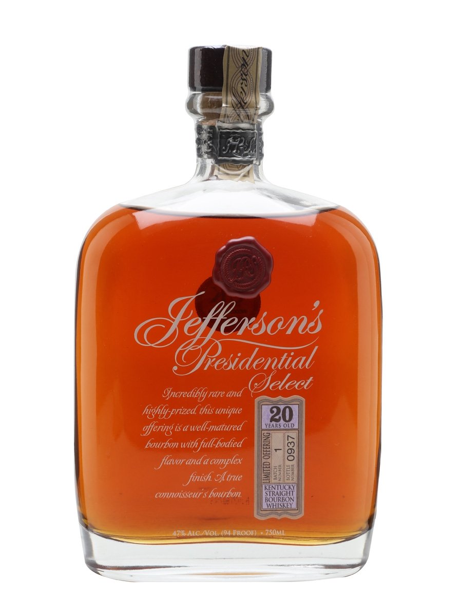 Buy 1 Get 1 Free - Jefferson's 20 Year Old Presidential Select Whiskey