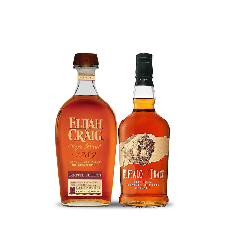 Buy 1 Get 1 Free - Elijah Craig | 94 Proof 8-Year Single Barrel 2024 | LIMITED EDITION | Buffalo Trace Bundle