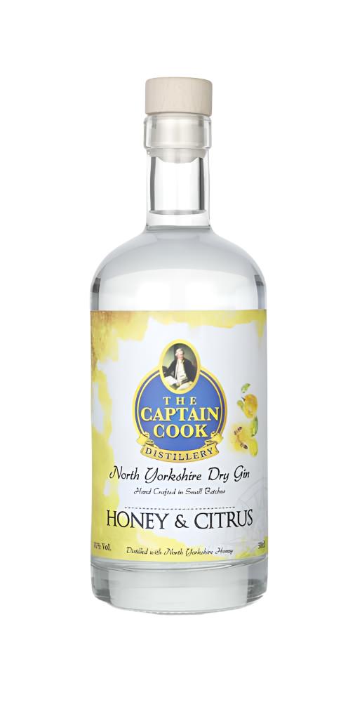 Buy 1 Get 1 Free - Captain Cook Honey & Citrus Gin | 500ML