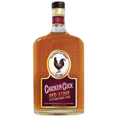 Chicken Cock Red Stave Petite Sirah Barrel Finish Bourbon Whiskey