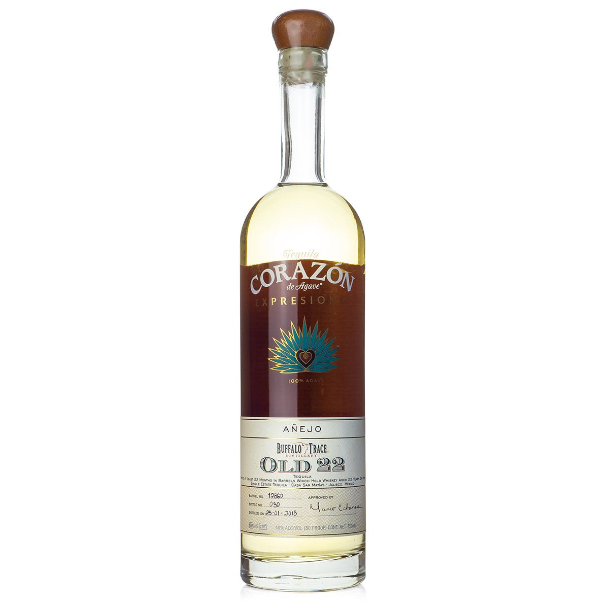 Buy 1 Get 1 Free - Corazón Expresiones Buffalo Trace Old 22 Añejo Tequila