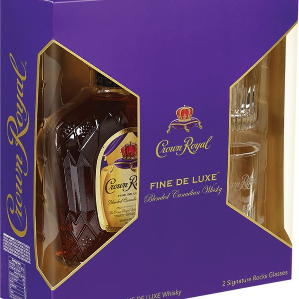 Buy 1 Get 1 Free - Crown Royal Flavored Whisky Set and Shot Glass