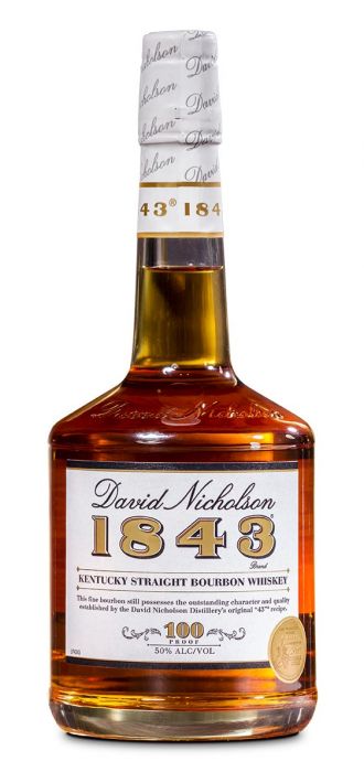 Buy 1 Get 1 Free - David Nicholson 1843 Bourbon Whiskey