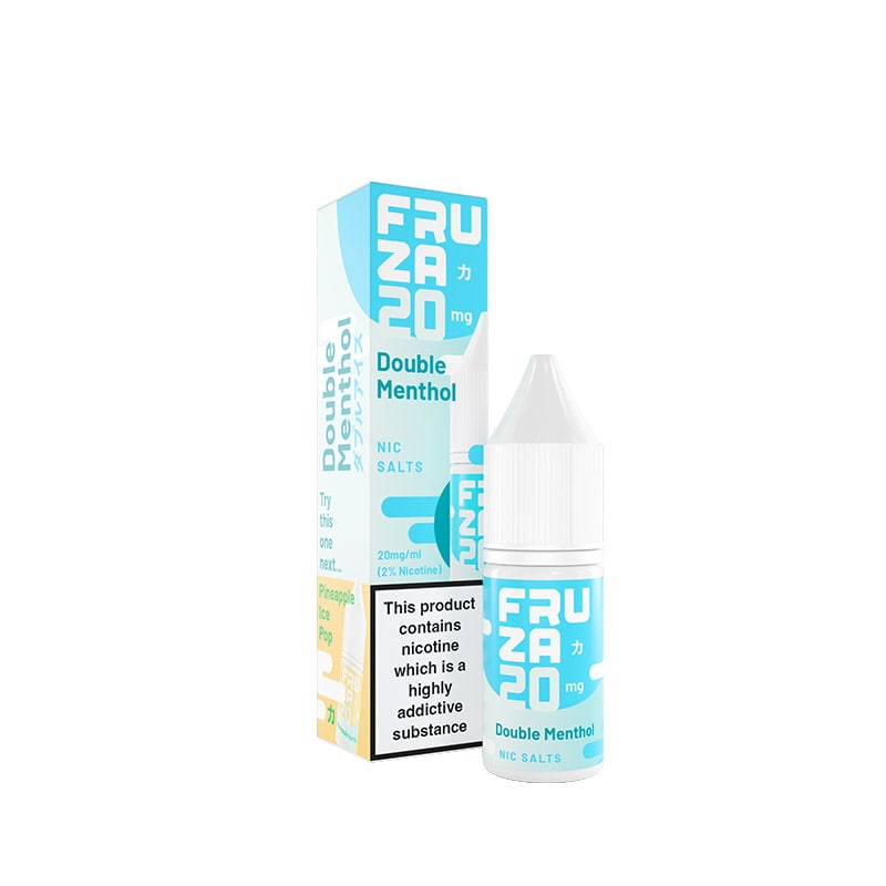 Fruza Double Menthol 10ml Nic Salts E-Liquid