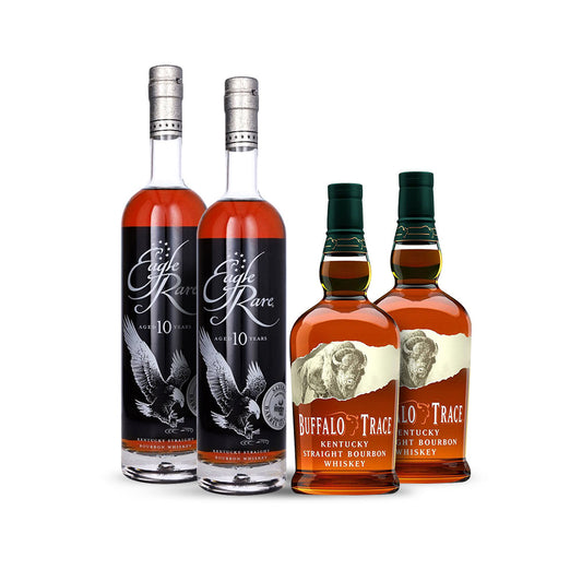 Eagle Rare 10 Year Extra Rare | Single Barrel Select | Limited Release 2025 (2) Bottle Buffalo Trace Bundle