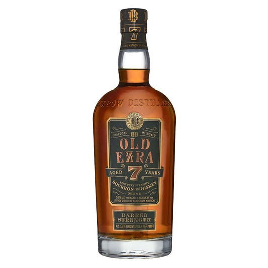 Buy 1 Get 1 Free - Ezra Brooks Old Ezra 7 Year Old Barrel Strength Bourbon Whiskey