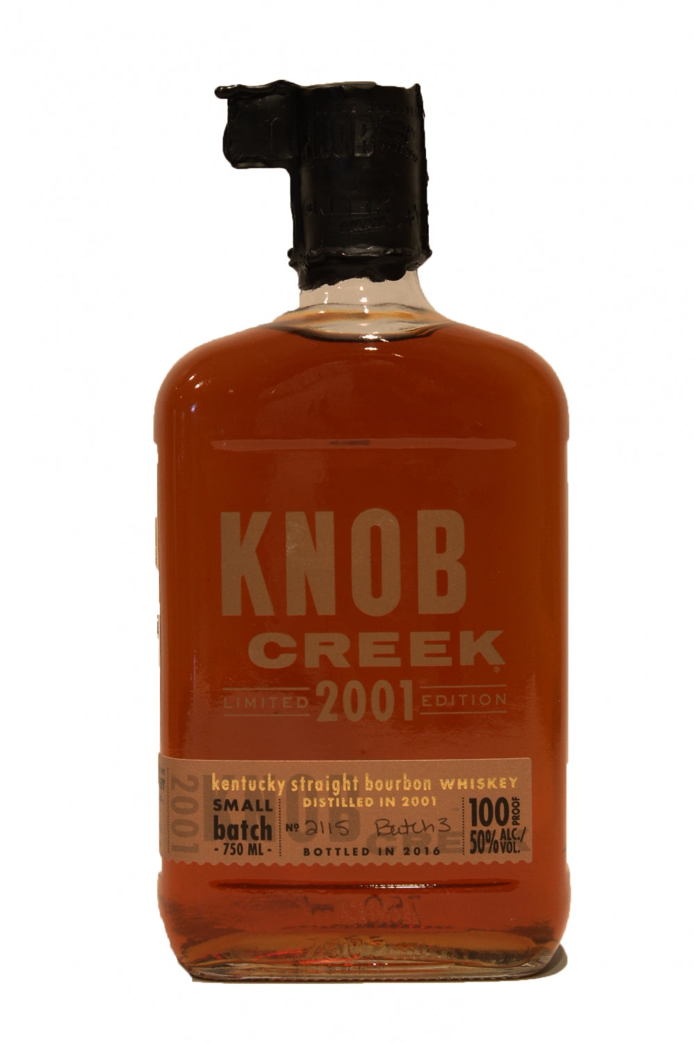 Buy 1 Get 1 Free - 2001 Knob Creek Batch #3 Limited Edition Straight Bourbon Whiskey