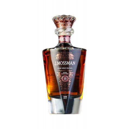Buy 1 Get 1 Free - J. Mossman 18 Year Old Pink Gold Crown Blended Scotch Whisky