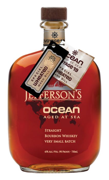 Buy 1 Get 1 Free - Jefferson's Ocean Special Wheated Voyage 19 Straight Bourbon Whiskey