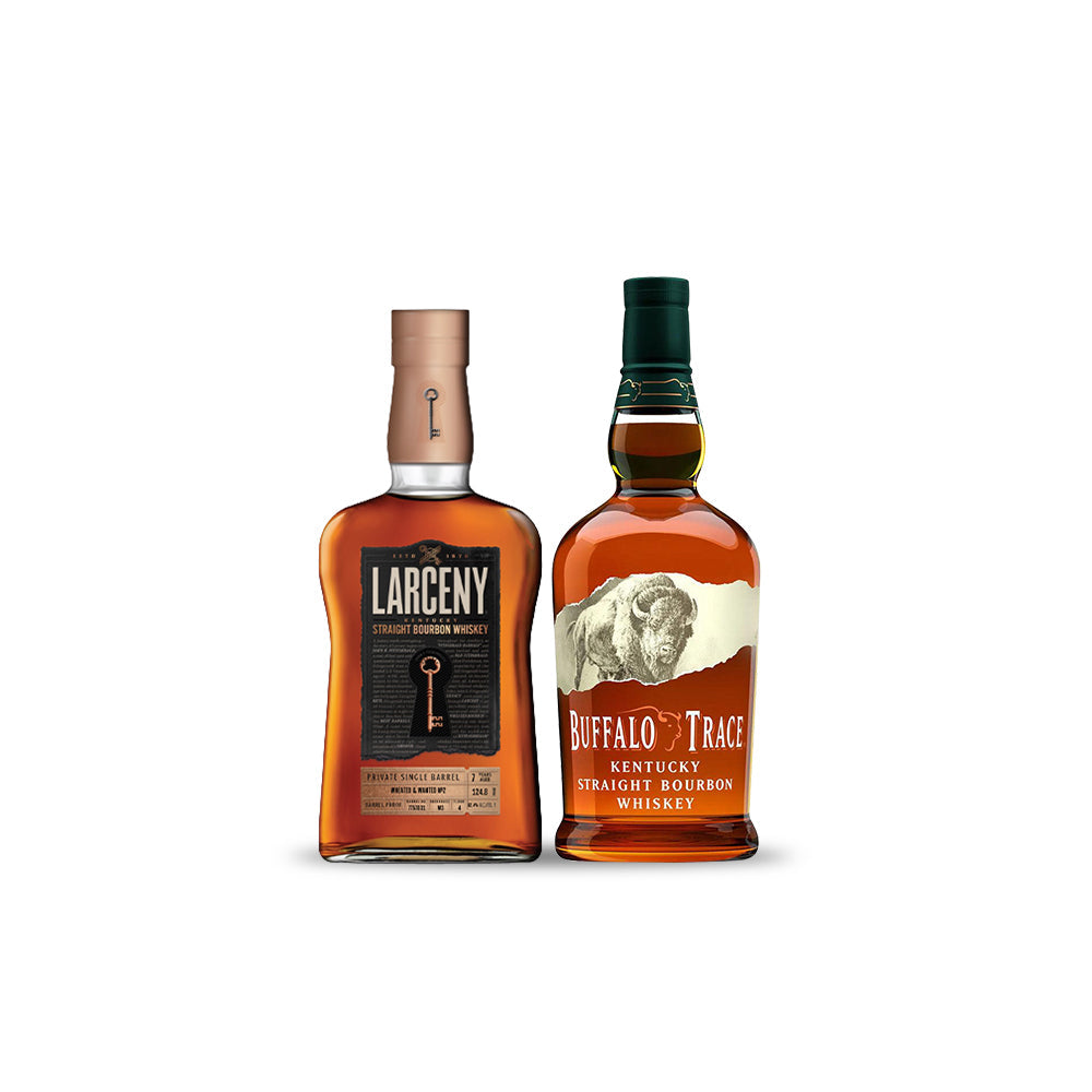 Buy 1 Get 1 Free - Larceny Barrel Proof Private Single Barrel | 7-Year Extra Rare 2025 Edition | Buffalo Trace Bundle