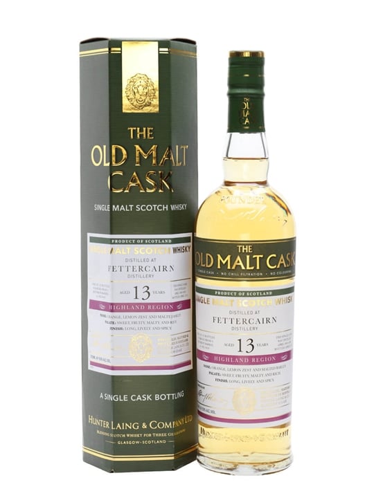 Buy 1 Get 1 Free - Fettercairn Old Malt Cask Single Cask #19420 2008 13 Year Old Whisky | 700ML