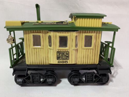 Buy 1 Get 1 Free - Jim Beam Jersey Western Railway 285 Yellow Caboose Decanter Whiskey