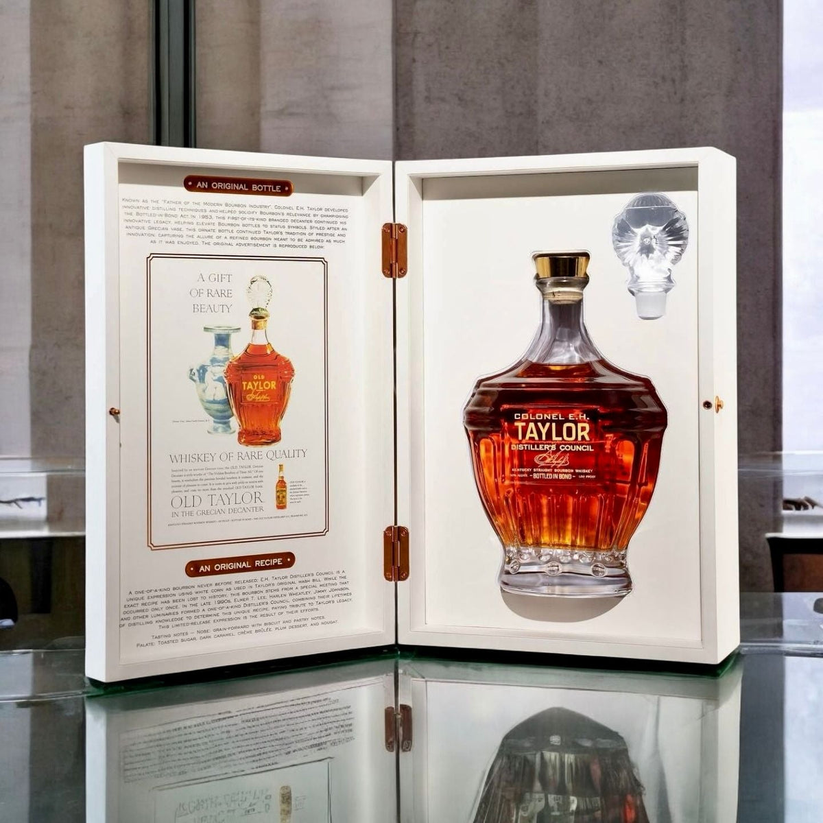 Colonel E.H. Taylor Distiller’s Council Bottled in Bond Bourbon Whiskey