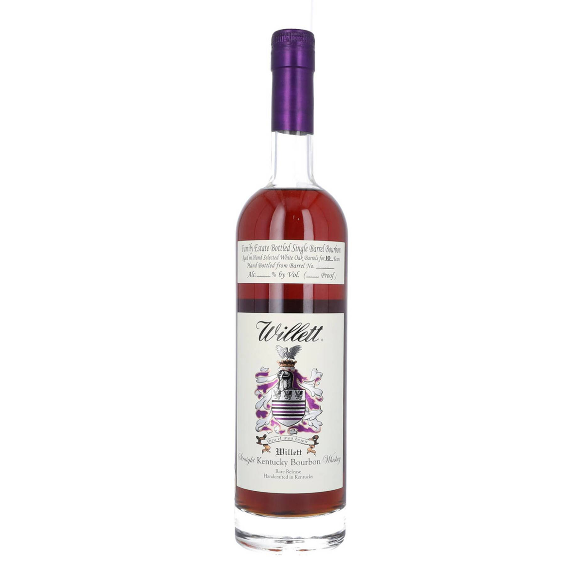 Willett Straight Kentucky Bourbon 10 Year Old Whiskey