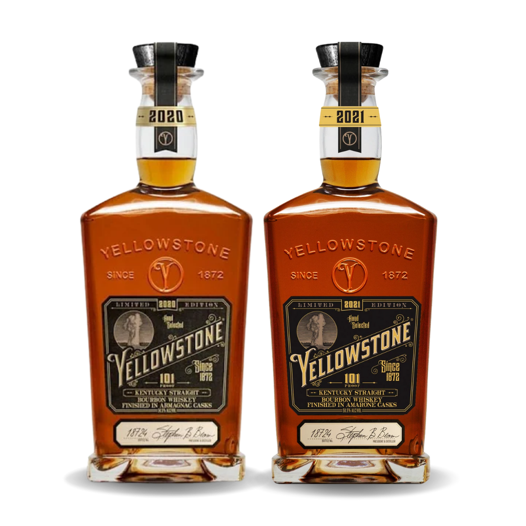Yellowstone Collection | 2020 & 2021 Limited Edition | (2) Bottle Bundle